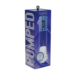 Pumped Pompe à pénis Hyperlift 22 x 7 cm Bleue